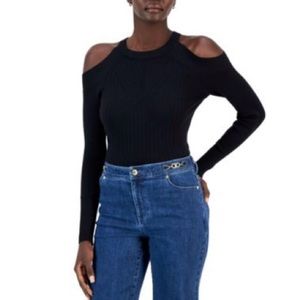 INC International Concepts
Women's Ribbed Cold-Shoulder Sweater